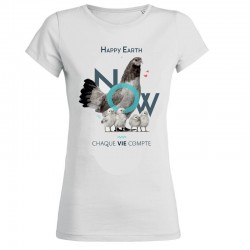 T-SHIRT - POULE "Chaque vie compte" (femme)