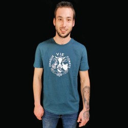T-shirt unisex « Chaque Vie Compte » -  Coton bio Végan - Animaux, Humains Planète - Happy Earth Now
