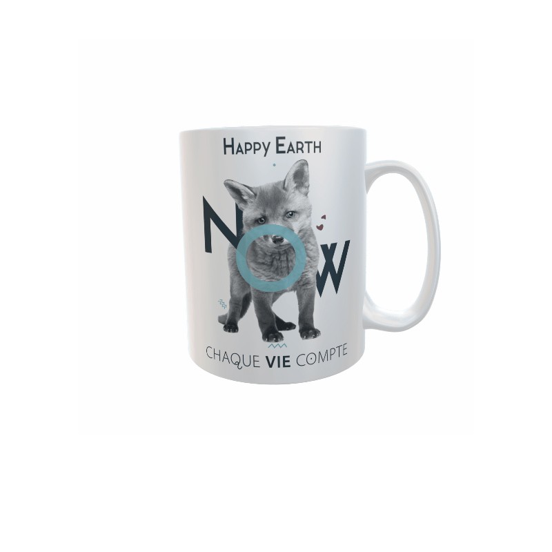 Mug Happy Earth Now – Renard