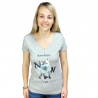 T-shirts Happy Earth Now - Coton bio - Vegan - Garanti Fairwear Foundation et GOTS